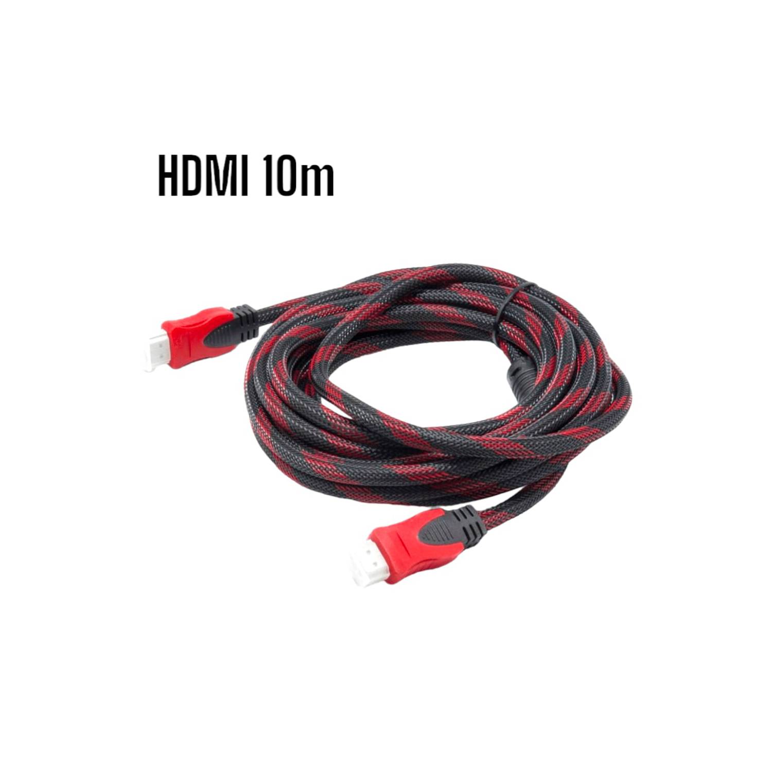 Cable HDMI-HDMI con Filtro 10m 10metros Full HD 3D V14 Enmallado