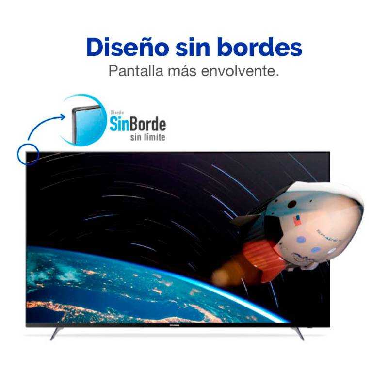 TV Hyundai 50 4K UHD Smart Android Borderless HYLED5015A4KM