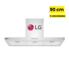 LG - Campana Extractora LG HCEZ3605S2 con 3 velocidades y Luces LED