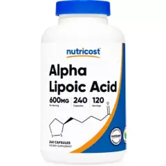GENERICO - Acido Alfa Lipoico Alpha Lipoic acid 240 capsulas
