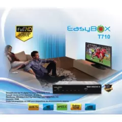 Easy Corp - Sintonizador Decodificador De Televisión Digital EASYBOX T710 HD