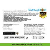 Sintonizador Decodificador De Televisión Digital EASYBOX T710 HD Easy Corp