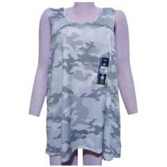Polo Tank Top Tent Camuflado Mujer Talla 3XL Athletic Works