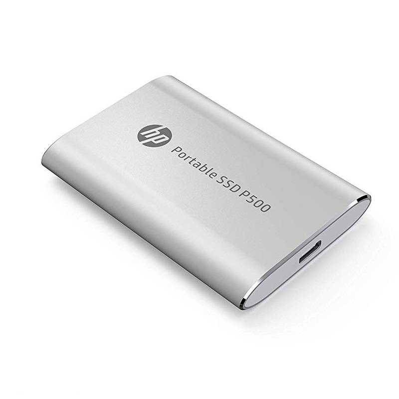 duro externo estado sólido HP P500, 500GB, USB 3.1 Tipo-C, Plata HP | falabella.com