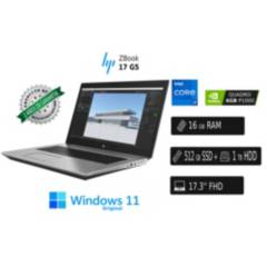 Laptop Hp Zbook Premium 15u G5 Intel I7-8va 16ram256ssd1tb