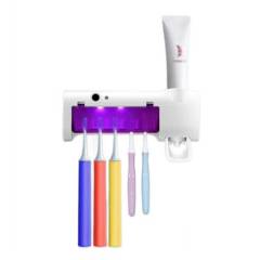 Dispensador de pasta dental con porta cepillos