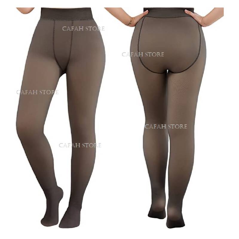 Medias pantys térmicas efecto piel para mujer en negro START FG