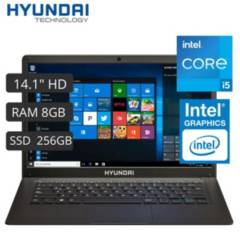 Laptop Hyundai Hybook Plus, Core I5, 14.1" Hd , 8Gb Ddr4, Ssd 256Gb , Windows 10