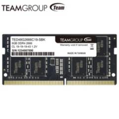 TEAMGROUP - Memoria RAM SODIMM TG Elite 8GB, DDR4, 2666 MHz, CL19.