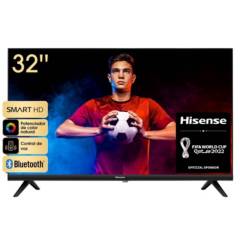 Televisor Hisense 32 LED SMART TV 32A4H VIDAA Negro