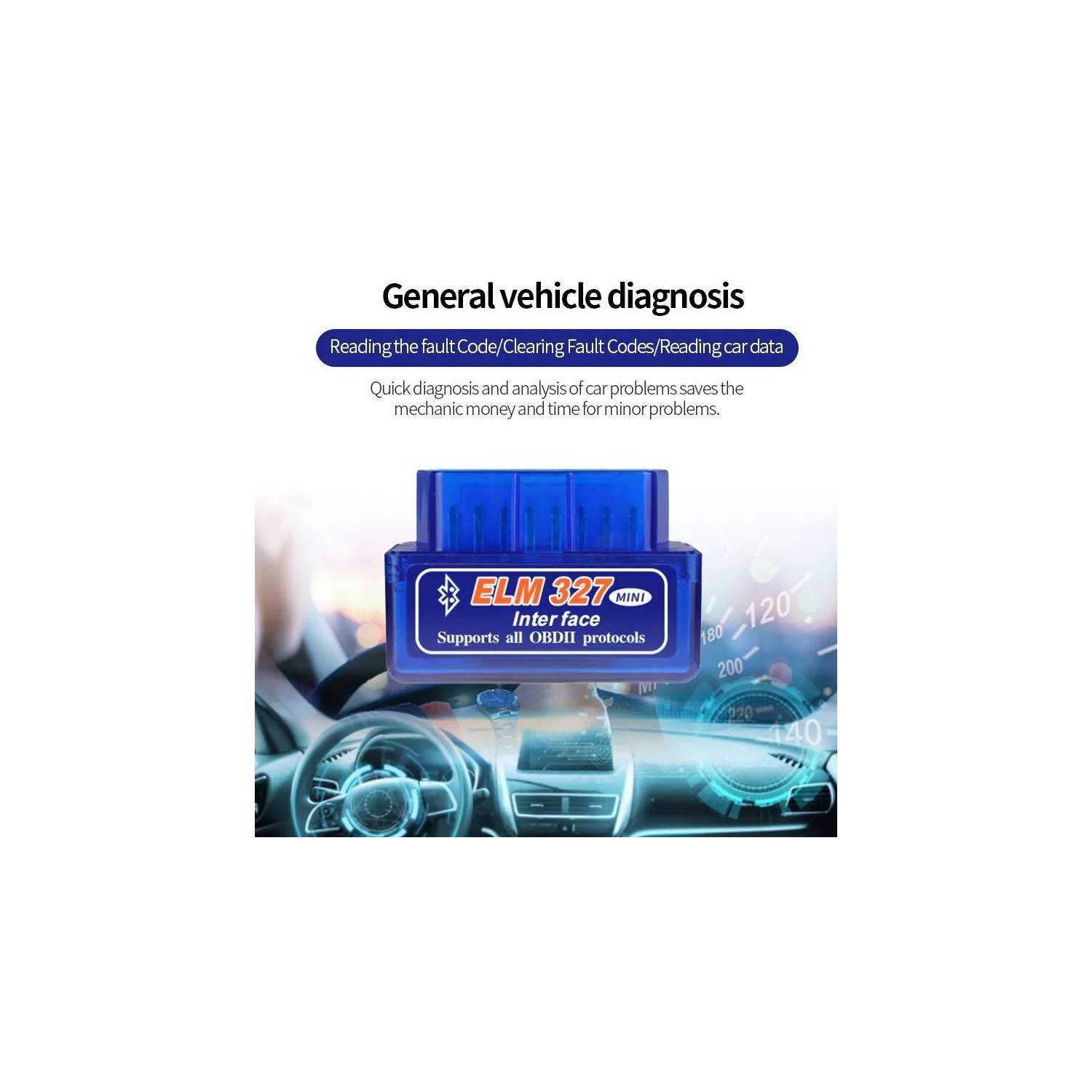 ELM327 V2 - Bluetooth - OBD2 - Escaner Automotriz - V2.1 - Mini - S/.44 -  NikoStore Perú