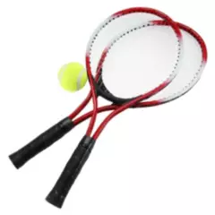 GENERICO - Juego De Raquetas De Tennis Mas Pelota + 2 Raquetas