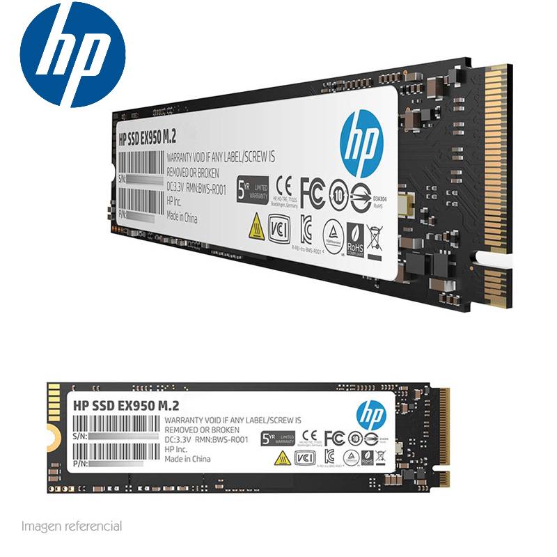 HP - DISCO SSD HP EX950 2TB M2 2280 PCIe Gen 3x4 NVMe 13