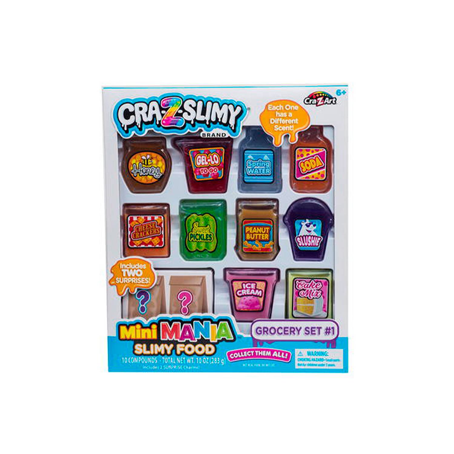 Cra-Z-Slimy Mini Mania Slimy Food