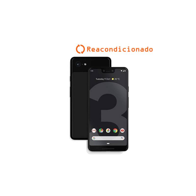 GOOGLE - Celular Google Pixel 3 XL 64GB Negro - Reacondicionado