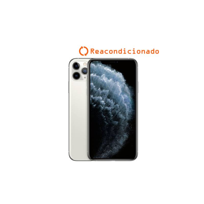 Celular Reacondicionado Apple iPhone 11 Pro 512GB Plata + Funda de Regalo