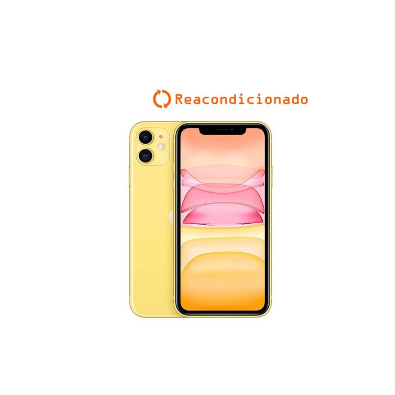 APPLE - iPhone 11 64GB Amarillo - Reacondicionado