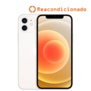 Combo iPhone 12 128GB Blanco (Reacondicionado) + Todos sus