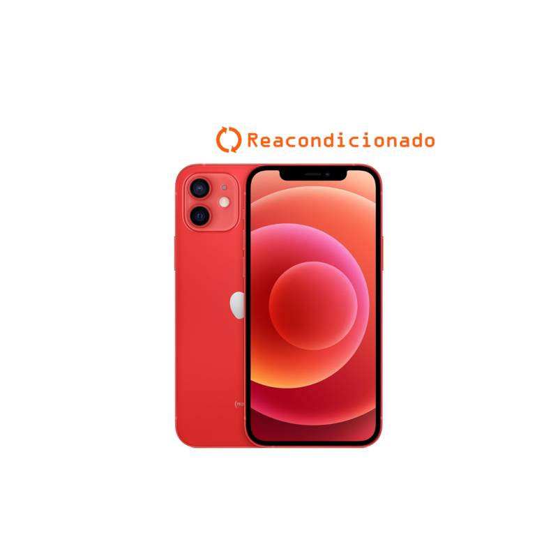 iPhone 12 64GB Rojo - Reacondicionado APPLE