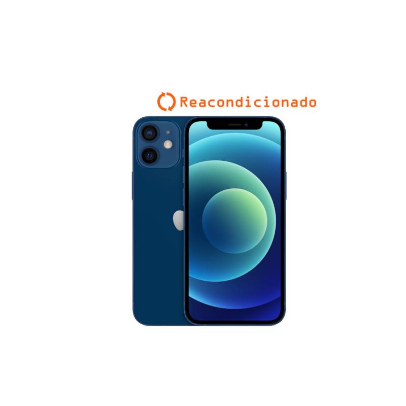 APPLE - Iphone 12 Mini 5G 4GB 64GB Azul A2176 - reacondicionado