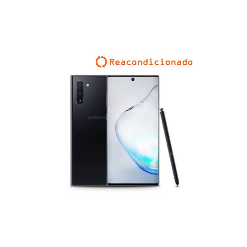 SAMSUNG - Samsung Galaxy Note 10 256GB Negro - Reacondicionado