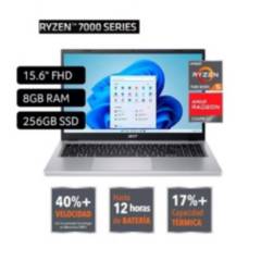 Laptop ACER Aspire 3 A315-24P-R42P 15.6" AMD Ryzen 5 (7000 series) 8GB 256GB SSD