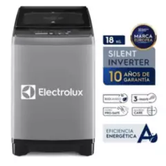 ELECTROLUX - Lavadora Electrolux 18kg Gris Inverter EWIP18F2XSWG