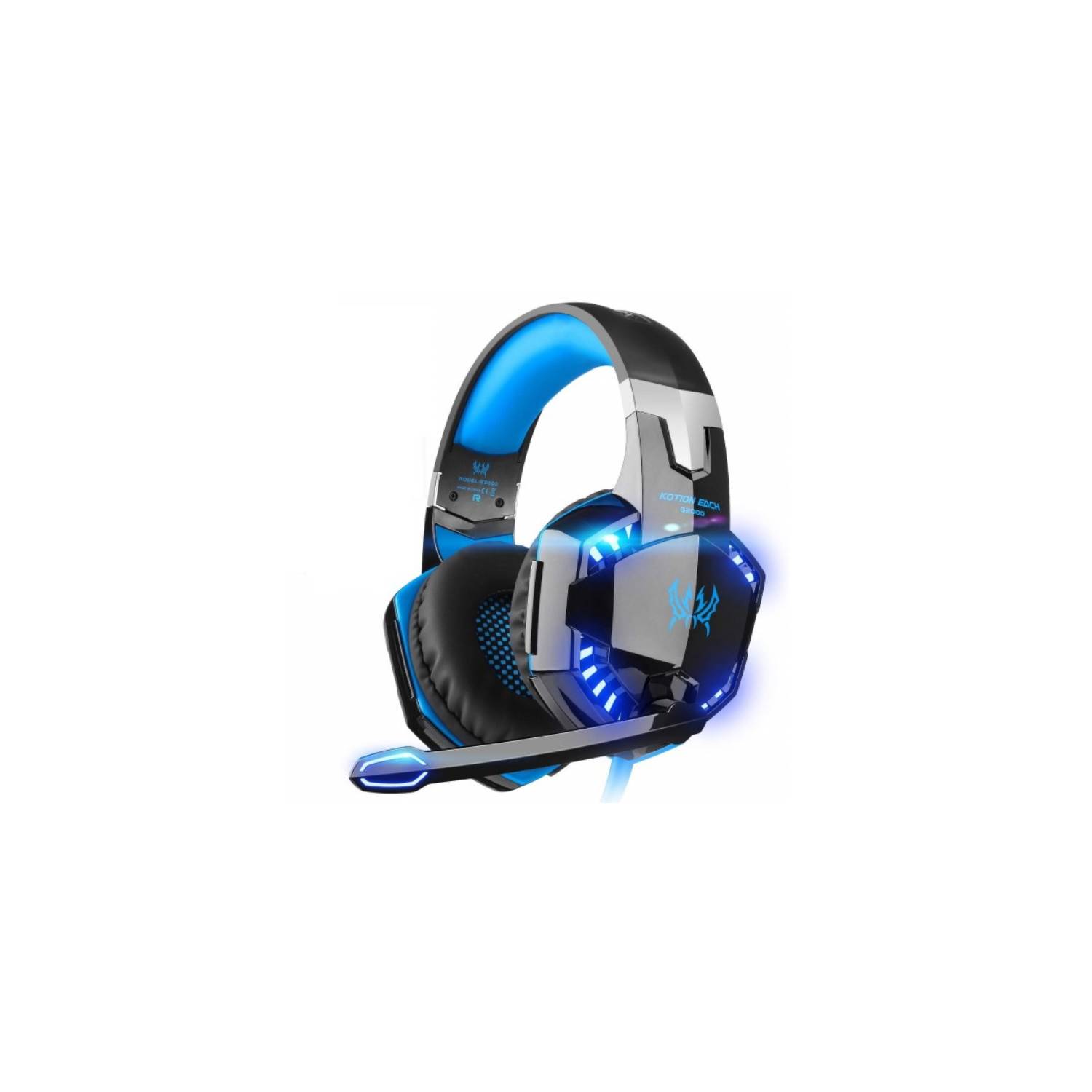 Audifonos Gamer Pro - Kotion - Para Pc Laptop Y Celular - Azul