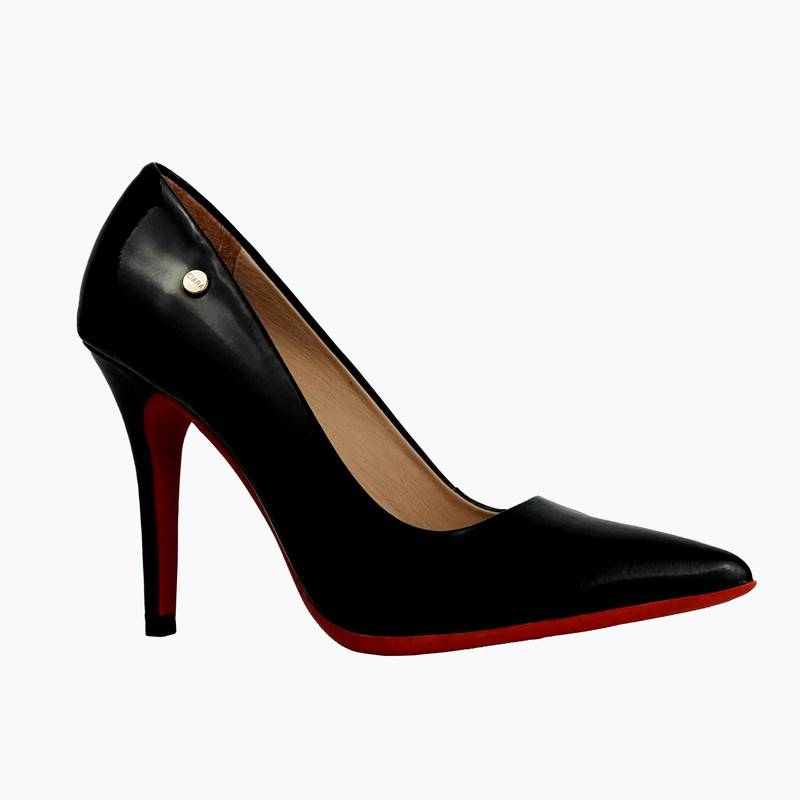 Zapatos de Vestir Mujer Ciara Charol Negro suela Roja CIARA CALZADOS