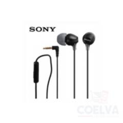 Sony MDR-EX15AP Headphone Stereo With Microphone - Negro