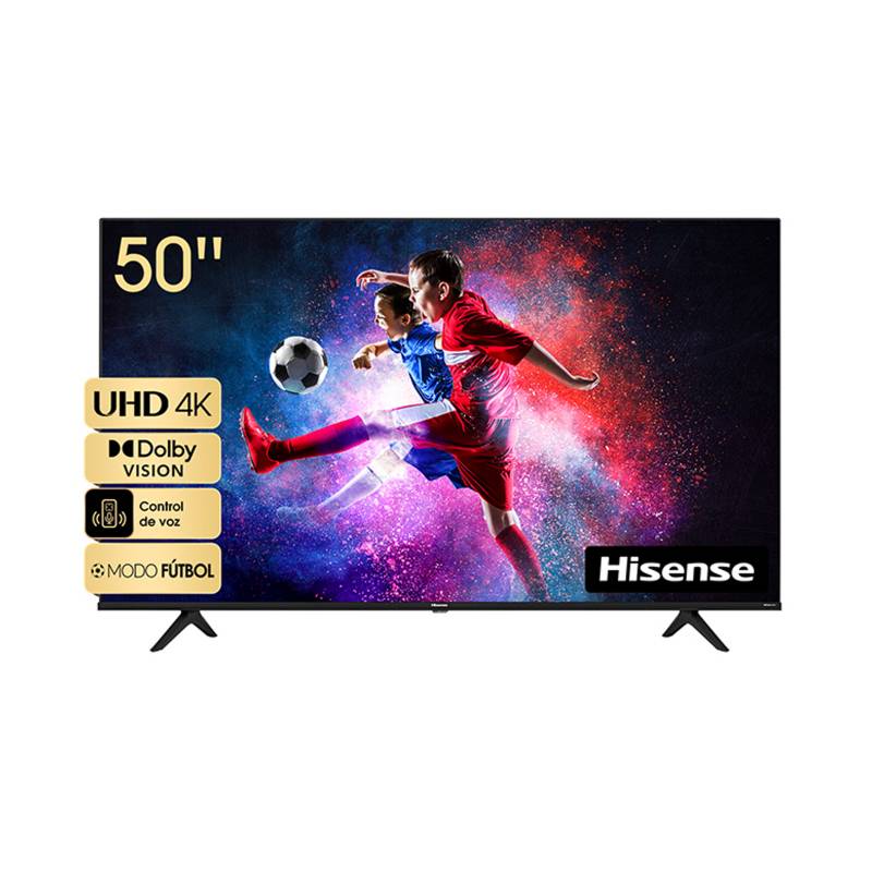 HISENSE - Televisor Hisense 50A6H 50 pulgadas 4K UHD Smart Vidaa
