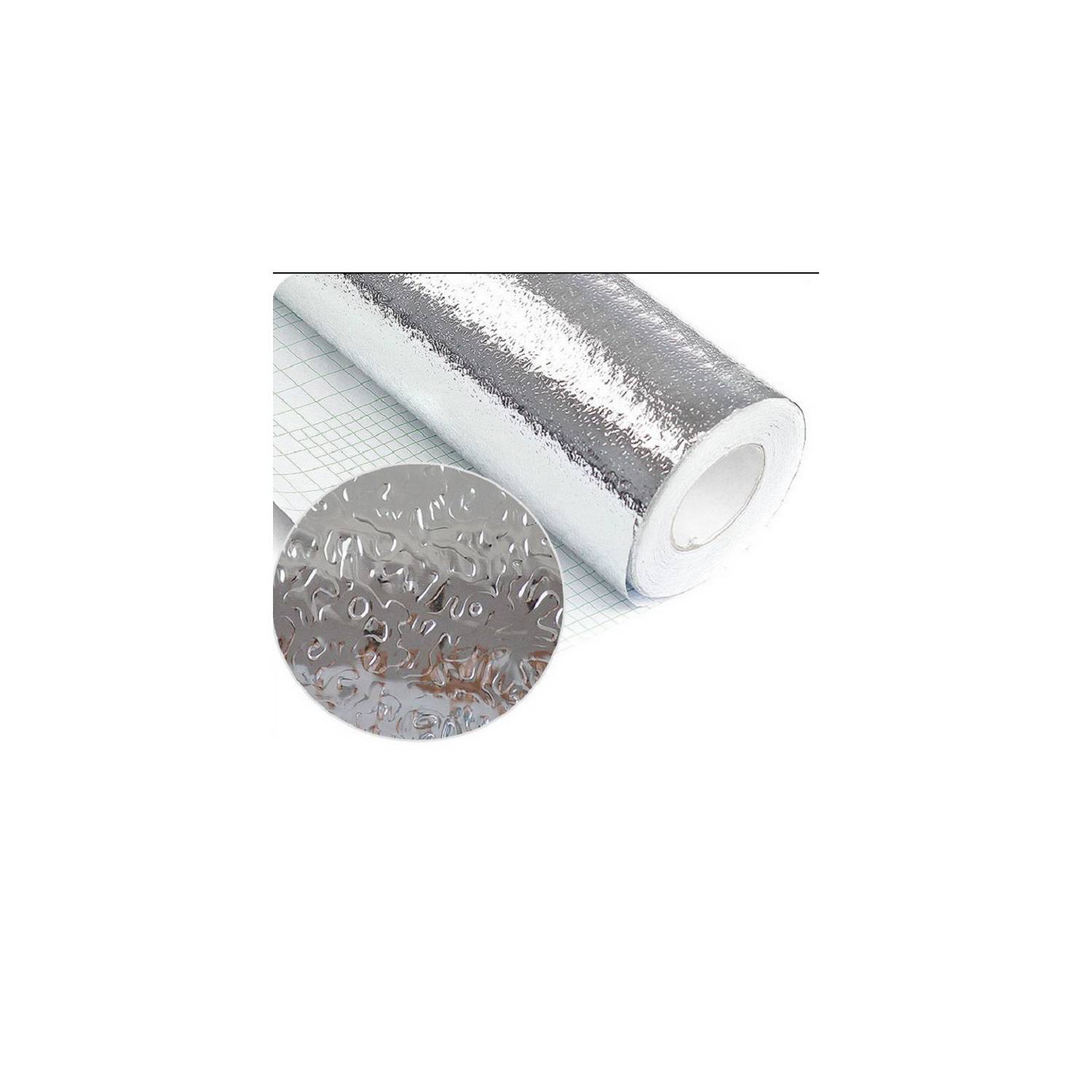 Papel aluminio adhesivo protección de superficies GENERICO
