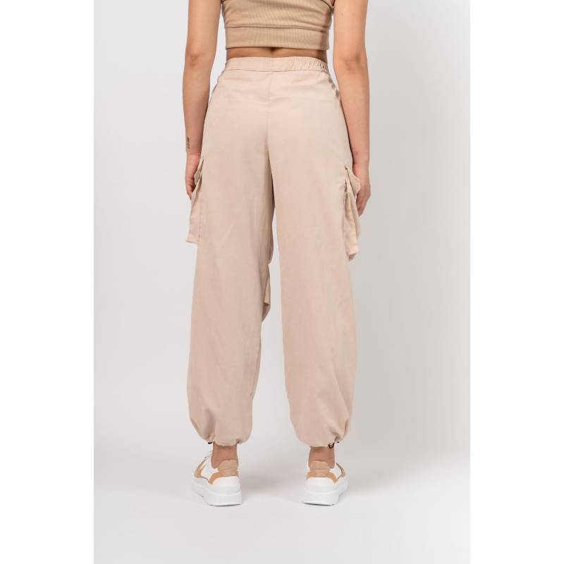 PANTALÓN CARGO BEIGE FLAVIA