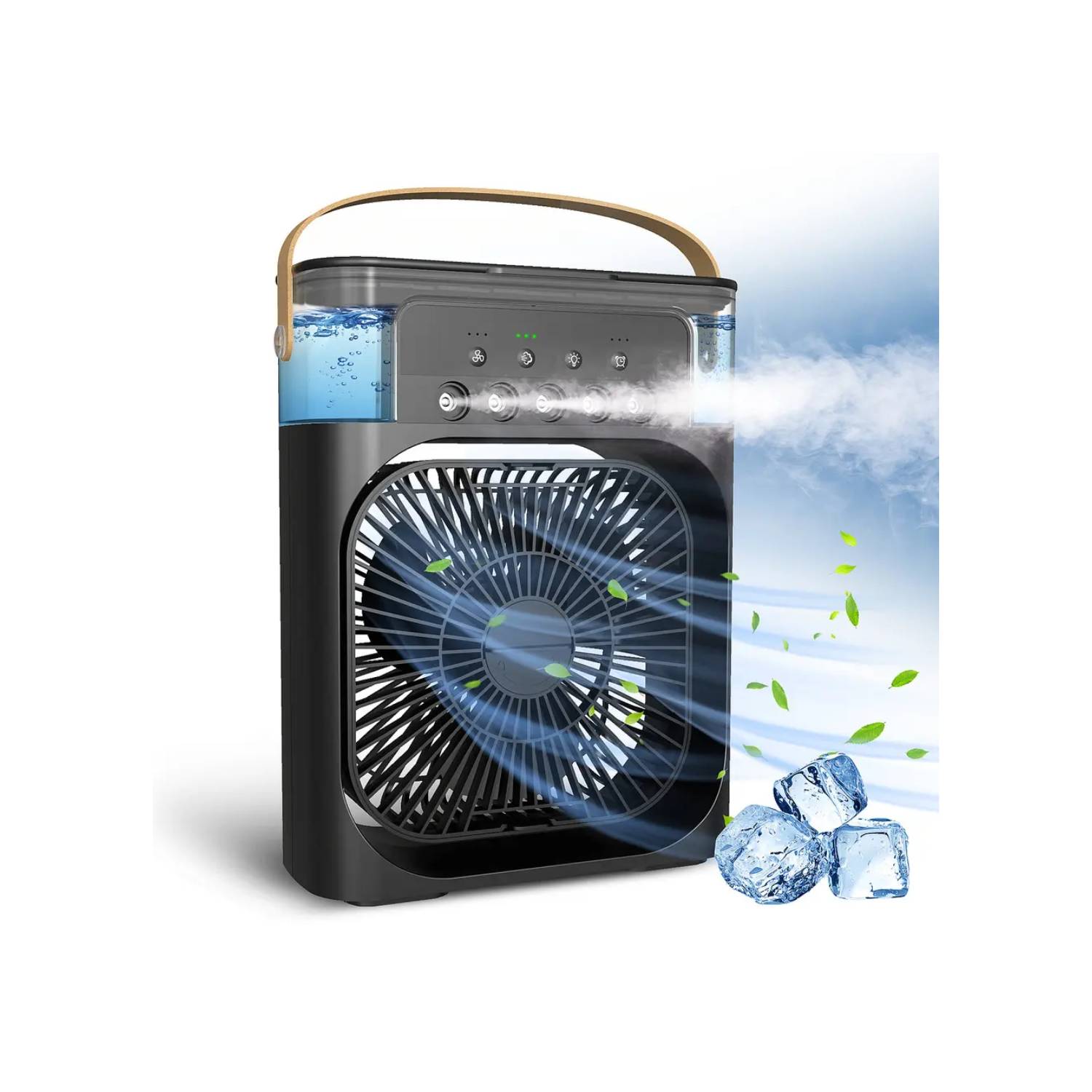Aire acondicionado portátil, ventilador y humidificador 3 En 1