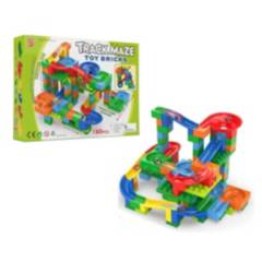 GENERICO - Lego Carrera de Canicas - Track Maze - 180 Pcs