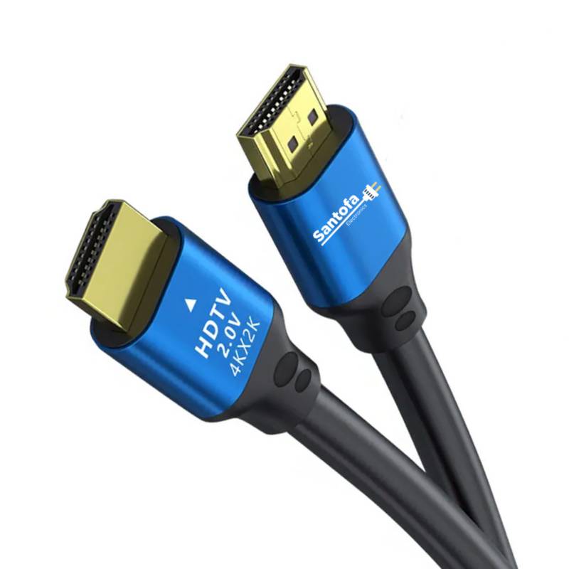 Cable HDMI 2.0 3 Metros SANTOFA Ultra HD 3D 4K 60hz 2160P PVC GENERICO