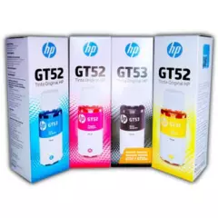 HP - KIT Tinta HP GT52 y GT53 Precio por 4 unidades Pack