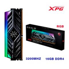 ADATA - MEMORIA RAM  SPECTRIX D41 RGB/16GB/DDR4/3200 MHZ/DIMM