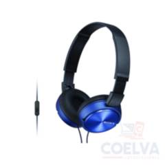 Sony MDR-ZX310AP Headphone With Microphon - Azul