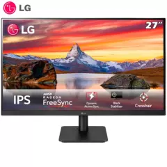 LG - Monitor LG 27MQ400-B, 27", 1920 x 1080, FHD, IPS, AMD Freesync, VGA / HDMI