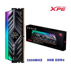 ADATA - MEMORIA RAM  XPG SPECTRIX D41 RGB/8GB/DDR4/3200 MHZ/DIMM