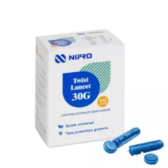 NIPRO - Lancetas para gluceometro marca Nipro