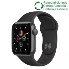 APPLE - Apple watch se 2020 A2353(40mm,GPS)-Negro reacondicionado(NO NUEVO)