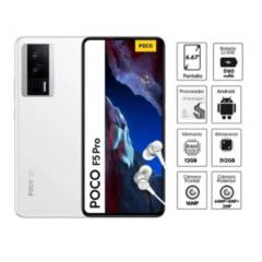 Celular POCO F5 Pro 6.67" 512GB 12GB RAM Snapdragon 8 + 120Hz - Color Blanco