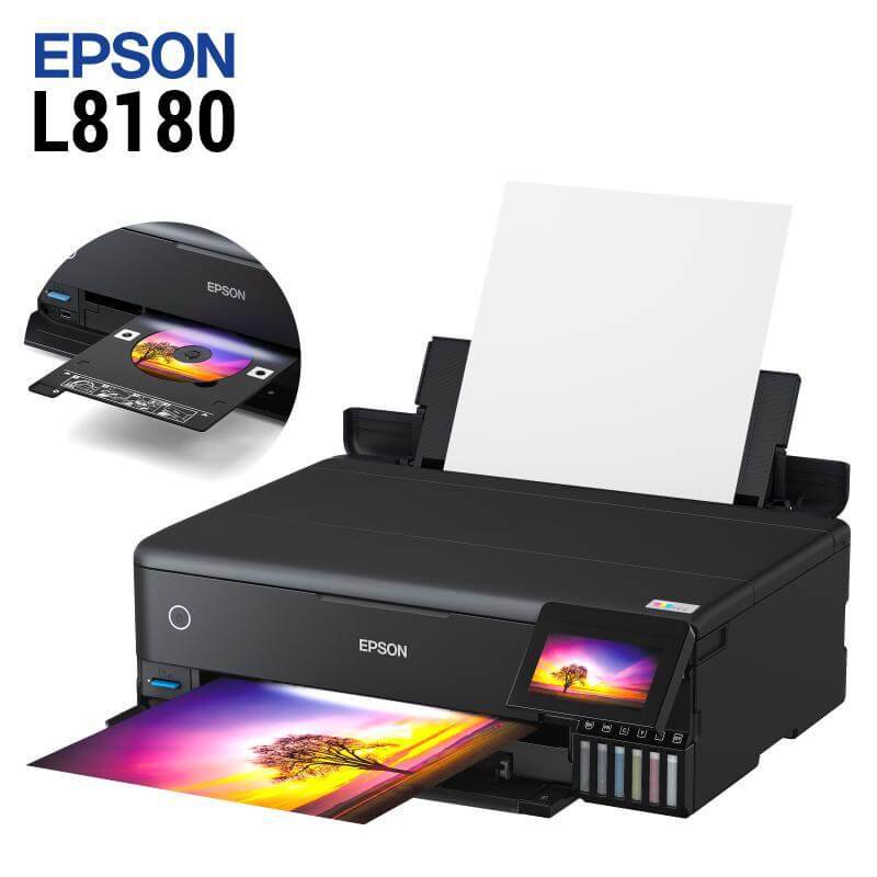 Impresora multifuncional Epson L8180 EcoTank A3+