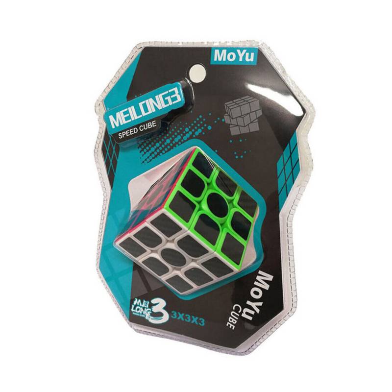 Cubo Mágico 3x3 Carbono Moyo