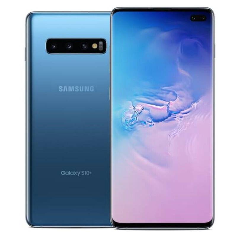 SAMSUNG - Samsung Galaxy S10 Plus SM-G975U 128GB - azul
