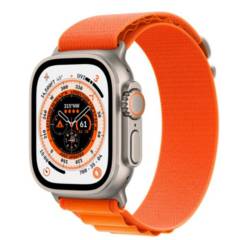 Apple Watch Ultra 49mm GPS Cellular Titanium Case correa Naranja