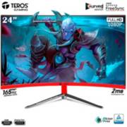 Monitor Gamemax GMX24C144 Black 144HZ Curve - Camicado