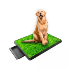GENERICO - Baño Portátil para tu Mascota 50 x 62.5 cm - Pet Potty